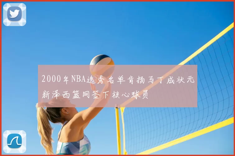 2000年NBA选秀名单肯扬马丁成状元新泽西篮网签下核心球员