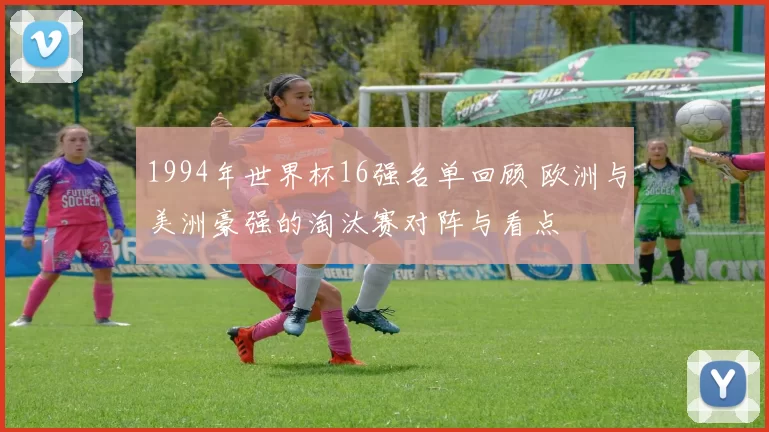 1994年世界杯16强名单回顾 欧洲与美洲豪强的淘汰赛对阵与看点